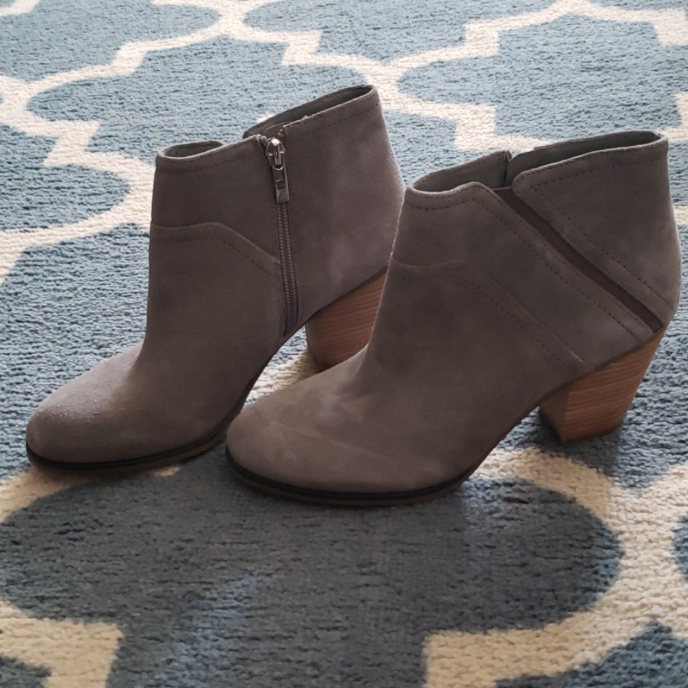 Franco Satro Suede Booties